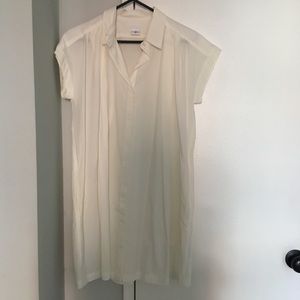 Asos Cooperative white shirt dress